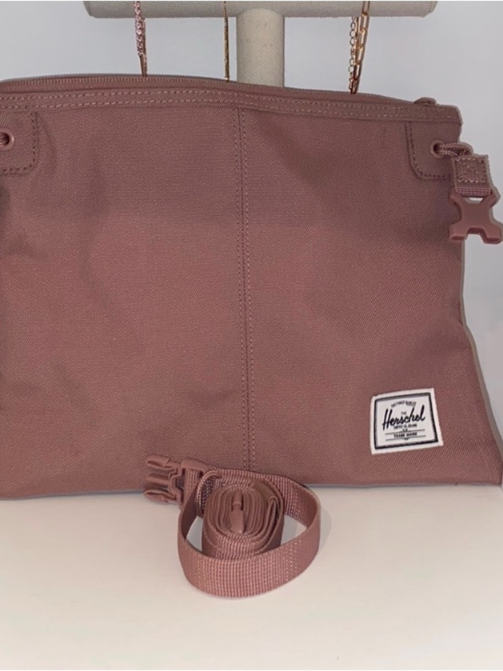 Herschel Supply Rose Taupe Crossbody Bag